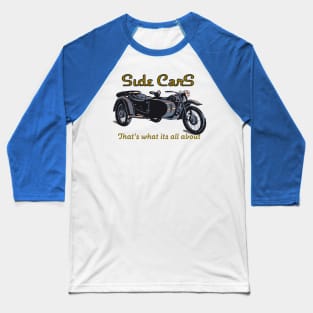 Motorcycle Side cars Baseball T-Shirt